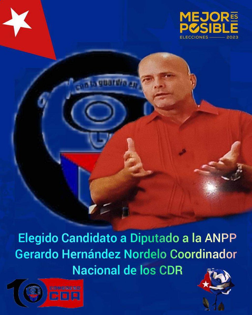 PeresYudeisi's tweet photo. Fueron electos por nuestro pueblo ,somos democracia ,somos continuidad,confiamos en ustedes .@CubacooperaGb @ArgudinMilagros @cubaengb @MejorEsPosible. https://t.co/LpVh2KhuSj