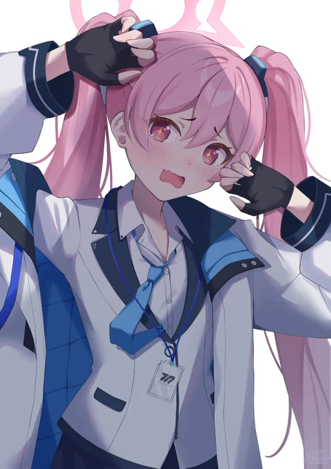 「せ、先輩...? ええっと...これはその...」コユキのノアには絶対逆らえないところ好き#ブルアカ #BlueArchive 