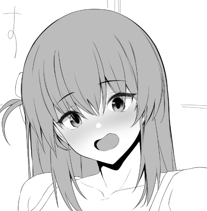 顔のバランスがなんとなくおかしいのは分かるが、どこがおかしいか分からなくなると一度客観視したくなる。
ので、上げます。 