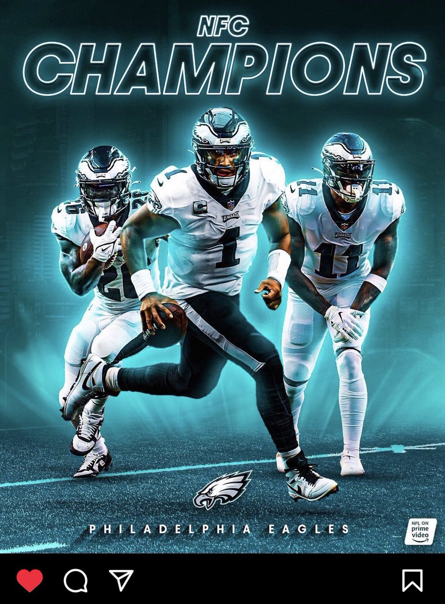 NanieRockzz's tweet photo. #ItsAPhillyThing #EaglesNation #1MoreToGo #SuperbowlBound #SuperBowlLVII #GoBirds🦅 https://t.co/Ooryo3T588