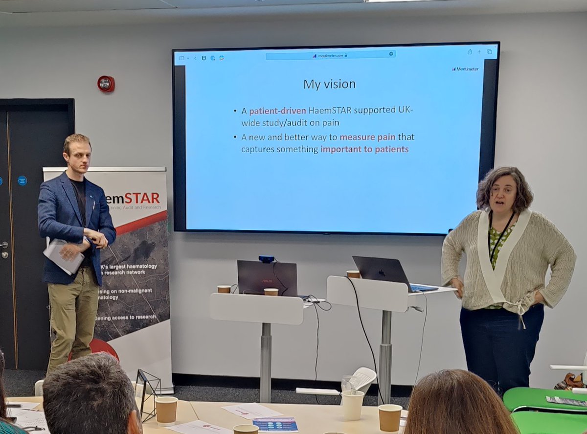 HaemSTAR_UK's tweet photo. Noรฉmi Roy's research priorities for #SickleCellDisease. Can we design a better way to improve measurement of pain?
Can HaemSTAR support?
YES, YES, YES WE CAN
If you're interested, please get in touch.
#HaemSTARUpdate https://t.co/lvuXmiL914
