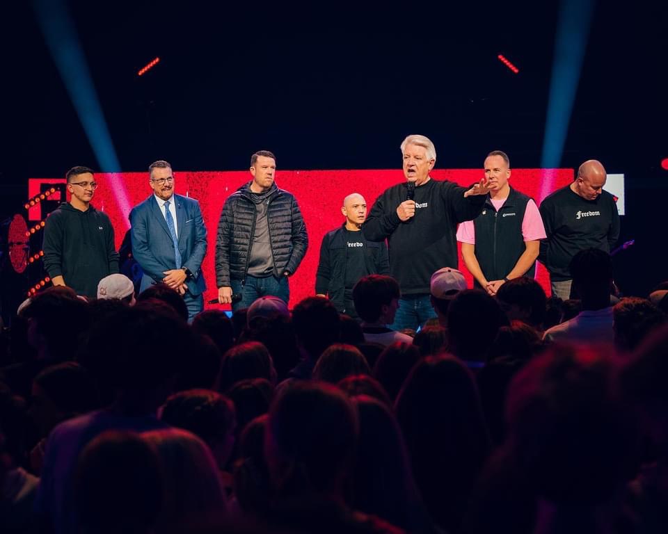 Freedom 23 was 💯💯💯 <a href="/JASON_MICK/">Jason Mick</a> and his team are next level. 

Thank you Jesus for all the decisions for Christ! <a href="/Prestonwood/">Prestonwood Baptist</a> <a href="/pwstudents/">Prestonwood Students</a> <a href="/pwstudentsnorth/">Prestonwood Students North</a>