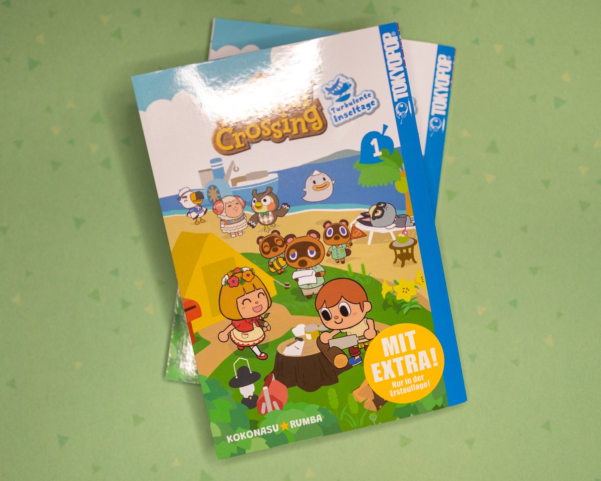 vnder_yt's tweet photo. Da sich leider 2 Gewinner nicht gemeldet haben, gibts hier ein kleines Quick-Giveaway 💕 

Verlost wird 2x jeweils ein Exemplar des ersten Animal Crossing Mangas! 🔥

Teilnahmebedingungen:
1. Schreibt euren Lieblingsbewohner in die Comments.
2. Retweete diesen Tweet.

#acnh https://t.co/ki5ZTsW8jR