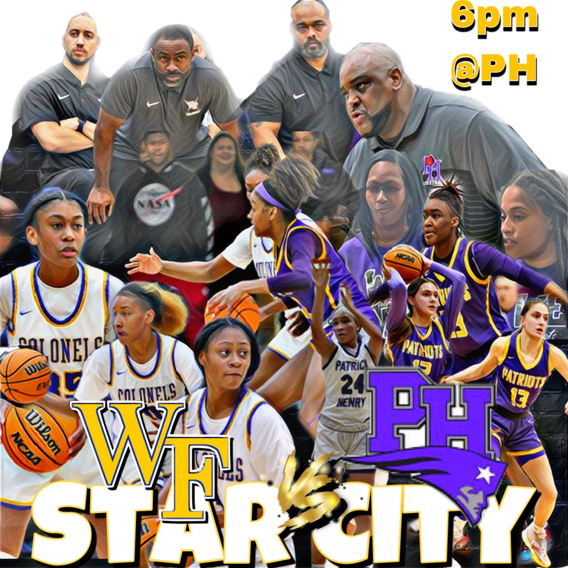 City rival tonight🔥🔥🔥🔥 William Fleming vs Patrick Henry <a href="/trinity_blove/">breedlove🏀</a> <a href="/jadacook2024/">Jada Cook</a> <a href="/addigibson_2026/">addi gibson</a> <a href="/theainsleyG/">Ainsley Gibson</a> @snyanichols24 <a href="/riley_beasley_/">Riley Beasley</a> <a href="/CarolinaEliteBB/">Carolina Elite</a> <a href="/coachkent02/">#alwaysinthegym</a>