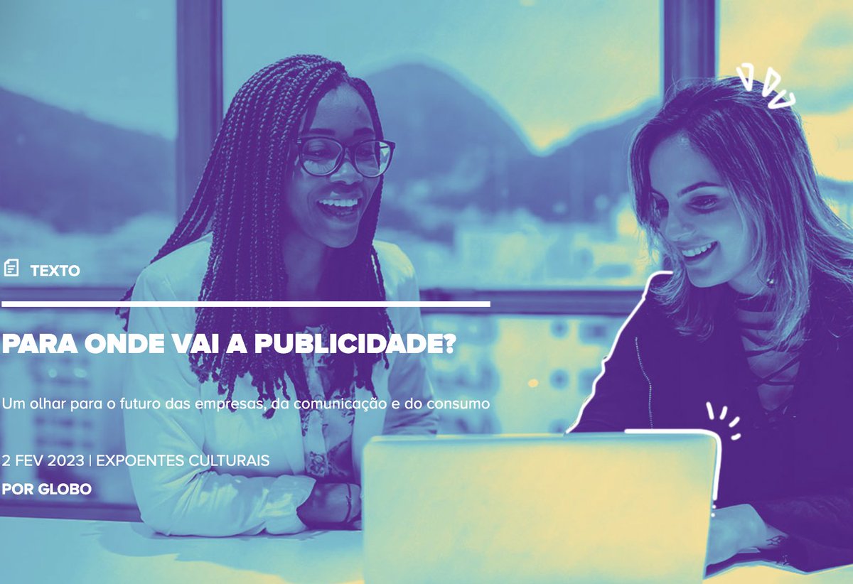 QuintalCC's tweet photo. Matéria da Plataforma Gente, queridinha do planejamento aqui da agência, explana sobre o futuro da publicidade. Participação especial do @brossa, com seu bla bla bla habitual ;) 
https://t.co/3ykwuJFlrU https://t.co/cRVRjAEA9R