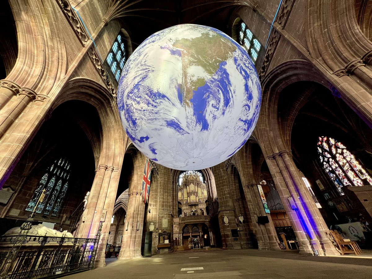 Don’t miss out on Gaia at Chester Cathedral! Join us for a variety of events this month including Gaia by Night and yoga under Gaia. 

Details and tickets here: chestercathedral.com/gaia-events/