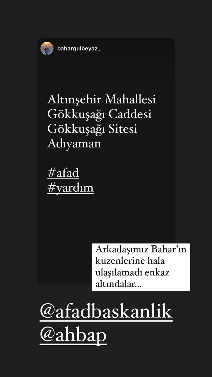 cdmsfr's tweet photo. @ahbap 
@AFADBaskanlik https://t.co/3XQw8R6RJt