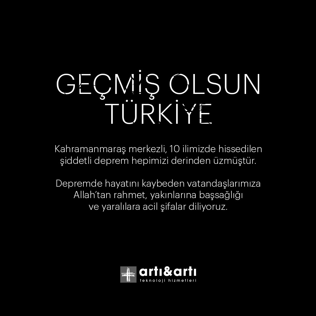 #GeçmişOlsunTürkiye #ArtıveArtı