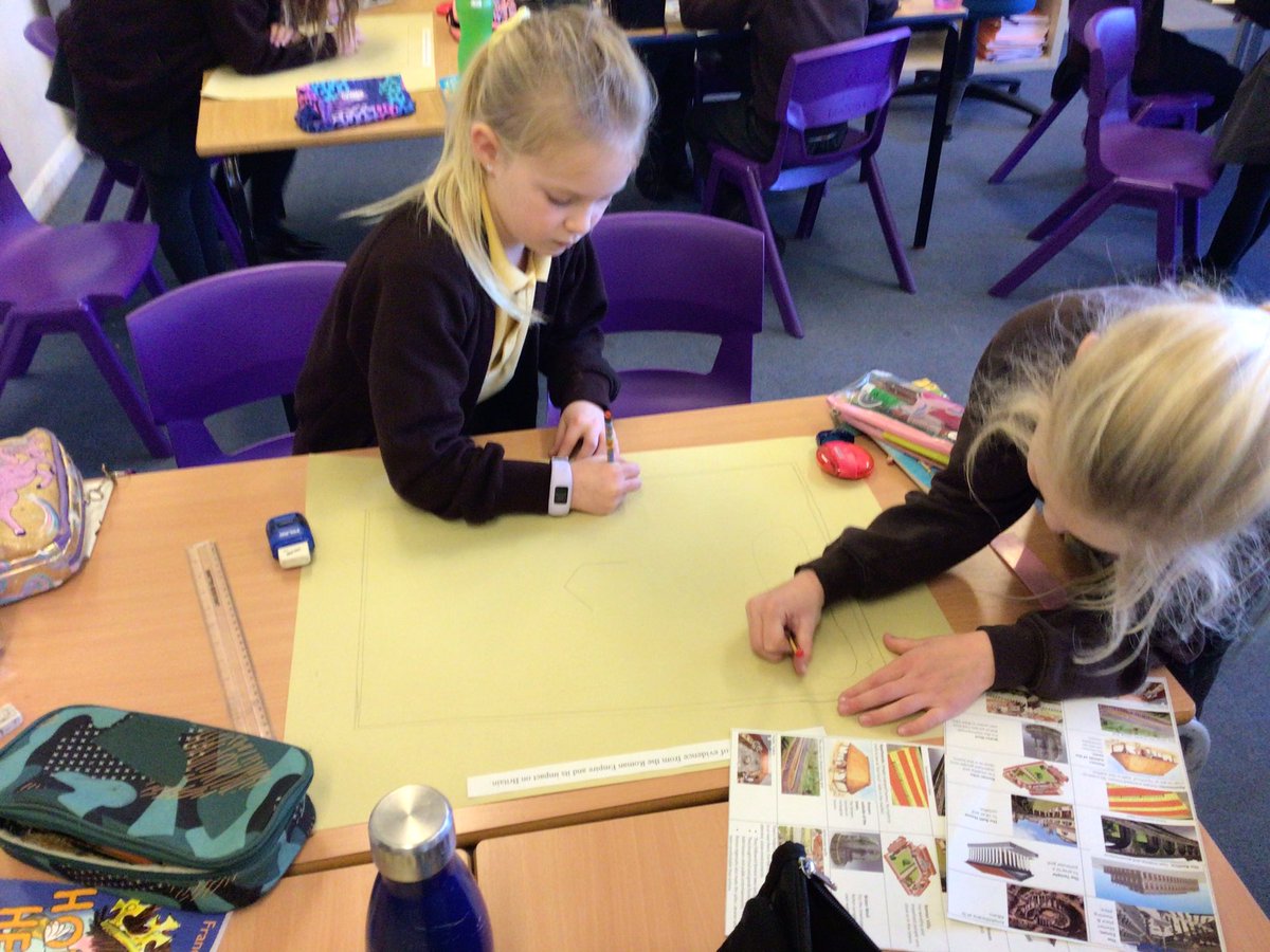s_wilfrid's tweet photo. Holly class are being Roman town planners today making decisions where the the Forum, Basillica, public toilets and aqueduct should be built. Great collaboration and design Holly class 👌 https://t.co/YKPZgubPPg