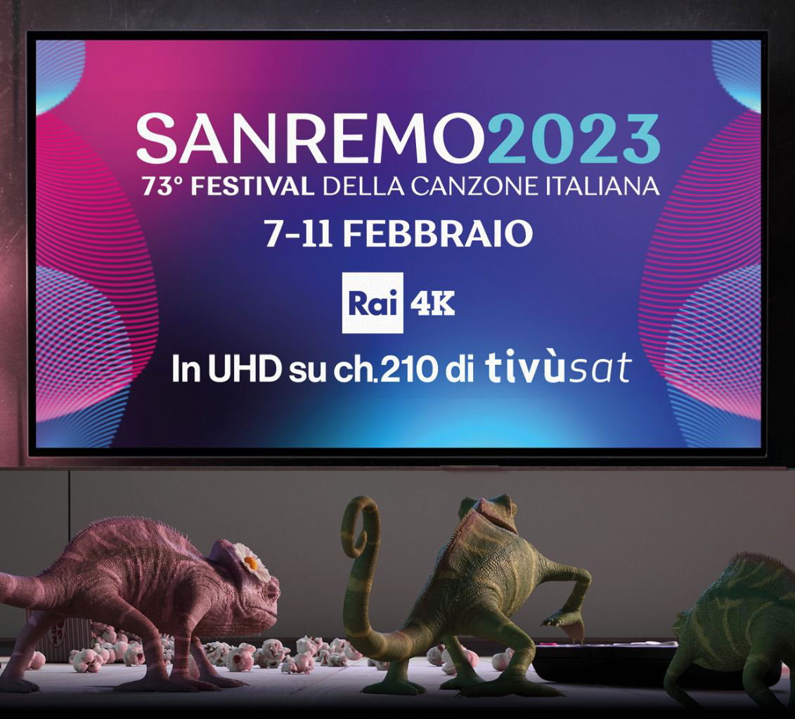 Da Ultimo a Elodie, da Levante a Mengoni, ma anche grandi ospiti come i Depeche Mode, i Black Eyed Peas e i Maneskin.
Guarda e ascolta in 4K i migliori partecipanti al Festival di Sanremo sul canale 210 di tivùsat grazie alla CAM certificata.

telesystem-world.com/0/1/it/cominci…