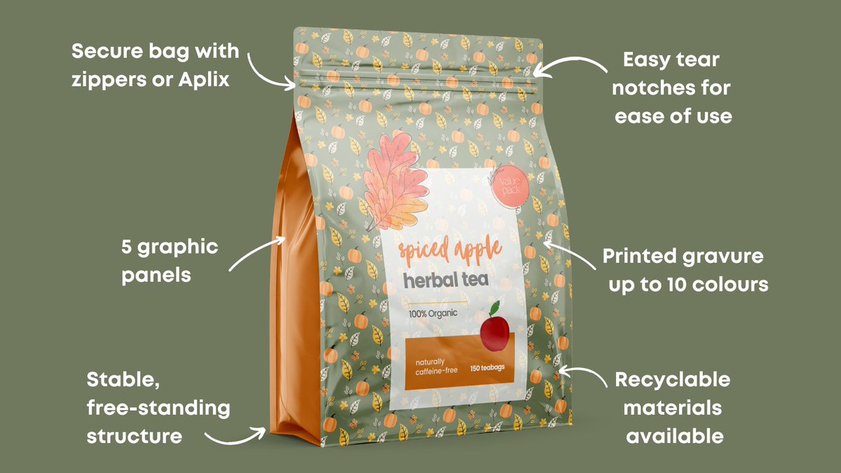 LawPrintPack's tweet image. Flat Bottom Bags offer an outstanding on-shelf presentation and a stable base for lighter-weight products.

lawprintpack.co.uk/packaging-type…

#flatbottom #packaging #packagingdesign #flexiblepackaging