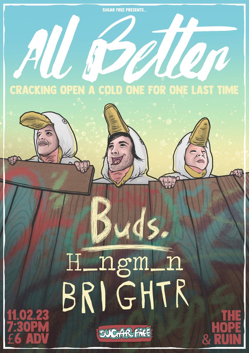 Huge thanks everyone for Saturday night at <a href="/THELOFTSOTON/">T H E   L O F T</a>! Big up to <a href="/aridwaveriffs/">VALHALLA OUT NOW⚡️⚡️⚡️</a> for putting us in again!

We hit up Brighton next on 11th Feb for the last <a href="/allbetterband/">All Better</a> show at <a href="/thehopeandruin/">The Hope & Ruin</a> with <a href="/hngmnuk/">h_ngm_n</a> and Brightr!

🎟 fatsoma.com/sugar-free-rec…

📸 <a href="/thatmikeyouknow/">thatmikeyouknow</a>