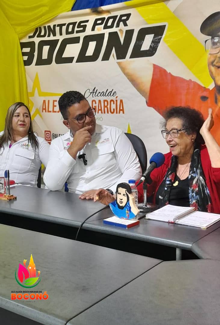 BoconoAlcaldia's tweet photo. Excelentes reflexiones de nuestra querida Leona de Chávez @MariaLeonaPSUV sobre el #4F en el programa #JuntosporBocono del alcalde @alejandro_gc23 siempre demostrando amor por el Jardín de Venezuela. @alcaldidebocono en Instagram https://t.co/1zJoC7melq