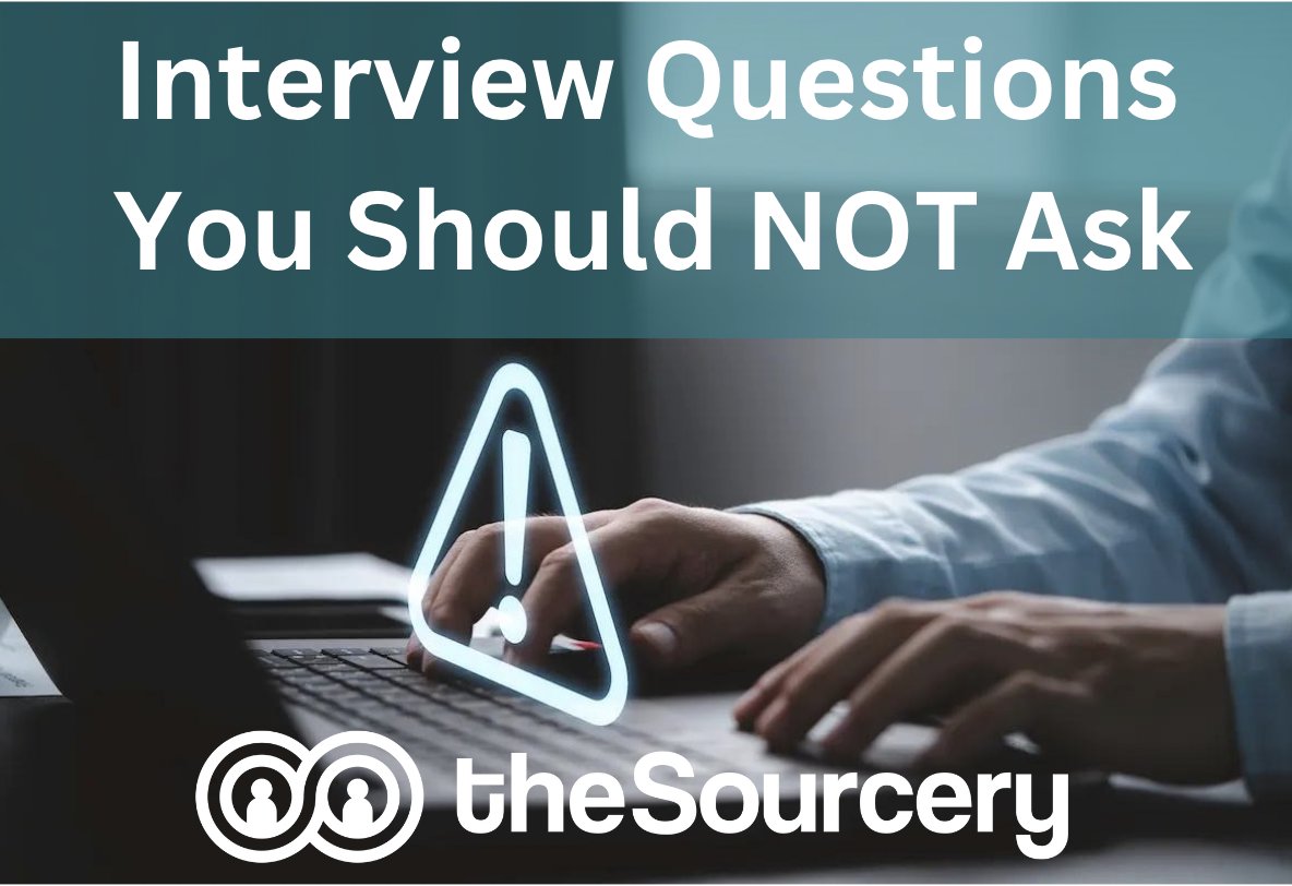 thesourcery's tweet photo. Sometimes, seemingly innocuous questions can cause a stir and, in some cases, can even be considered illegal. Click the link below to read a full list of questions to avoid. https://t.co/pnwwfm93sn https://t.co/SNWKfUmnEG