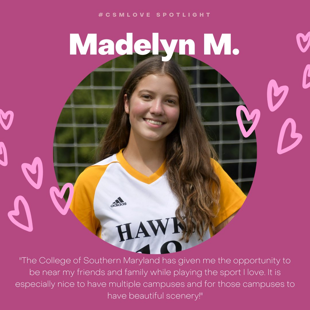 CSMHawks's tweet photo. #CSMLove is in the air! See what this #CSMHawks loves about CSM! Join the conversation and share your #CSMLove story! @CSMHawksATH
#CSMHawks #CSMStudents #CSMStories https://t.co/0nsS5K6Mwf