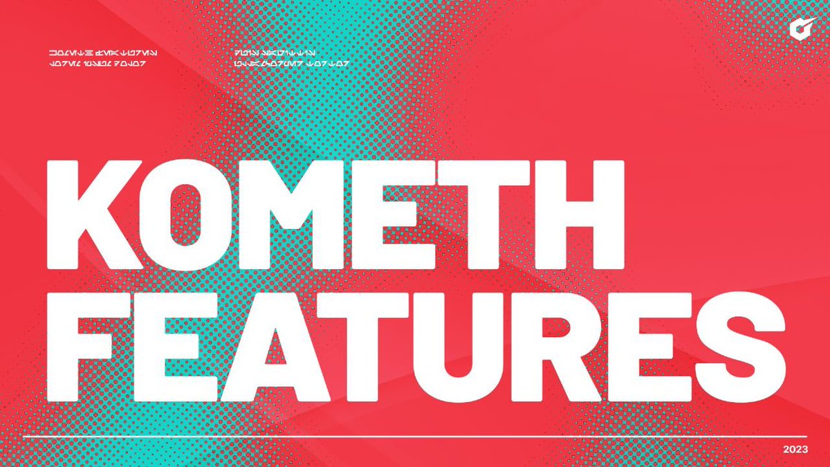 What are the essential features of Kometh for Web 3 creators? Read on to find out.

A thread.