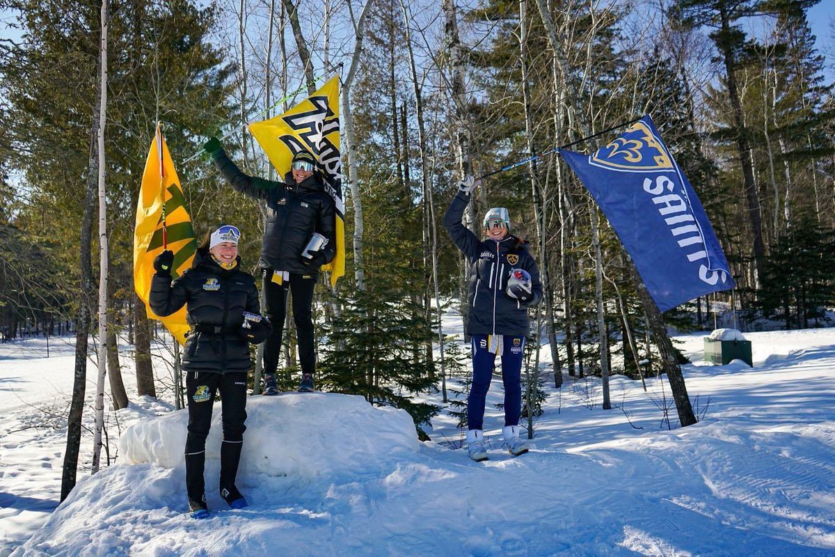 CSSsaints's tweet photo. Congrats to the CSS Ski Team on earning three podiums this weekend in Duluth!

Victoria Dybwad finished 1st in the 5K and placed 2nd in the 20K Classic. Joe Lynch earned a 3rd place spot in the 20K. 

📸: Kaden Hacker https://t.co/WX1fTLMZEi