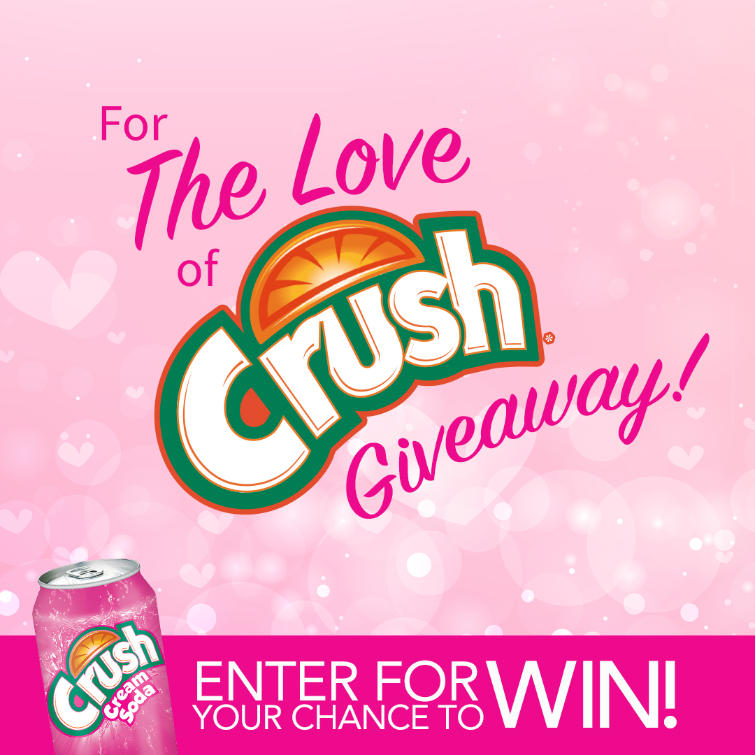 Oh, for the love of crush, our Valentine's Day Giveaway is back already!? 😍 We're giving away a case of your favourite Crush product plus a DOZEN ROSES! 💖 Tag your crush in the comments below, then like and retweet for a chance to win! We’ll draw from all entries next week.