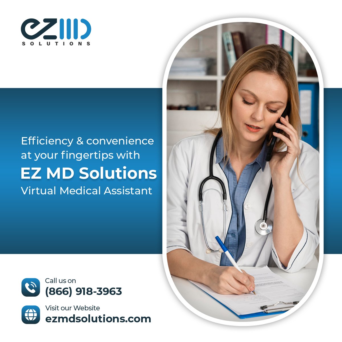 EZMDSolutions's tweet photo. Efficiency and convenience at your fingertips with EZ MD Solutions Virtual Medical Assistant. Experience the benefits of having a virtual medical assistant to handle your day-to-day tasks. 

Sign up today!
https://t.co/PDruobnOU3

#VirtualMedicalAssistant #EZMDSolutions https://t.co/2W2dUcCvpU