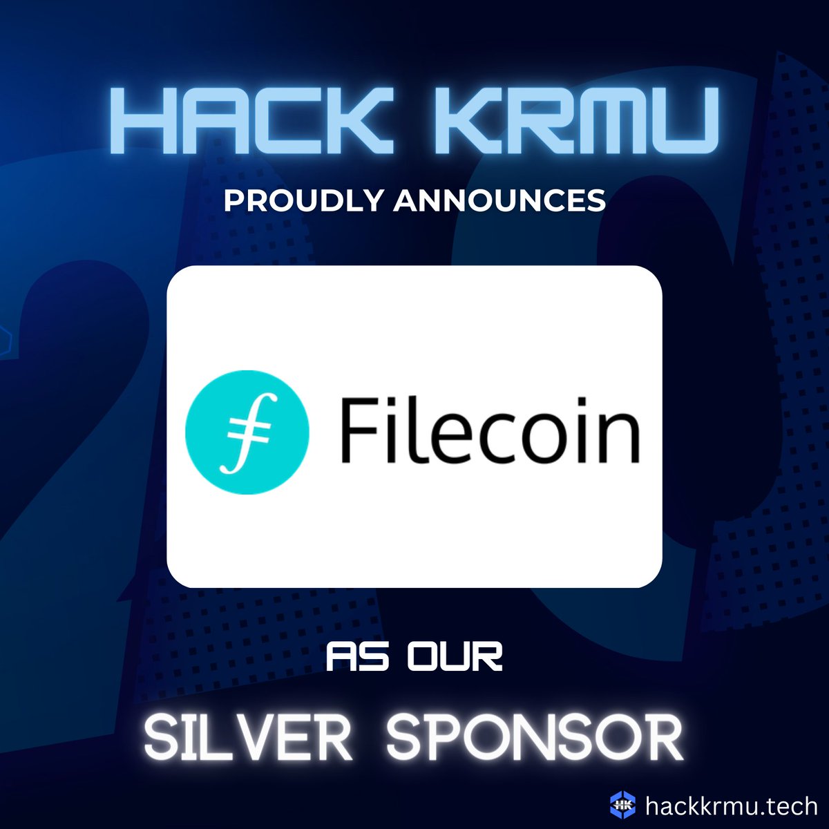 HackKrmu's tweet photo. We're pleased to introduce you to our SILVER SPONSOR Filecoin (@Filecoin ), an open-source cloud storage marketplace, protocol, and cryptocurrency โจ
Check them out ๐ https://t.co/Lo8YUX1AzX
#hackkrmu #filecoin #hackkrmu2023 #hackkrmu2 #sponsor https://t.co/kzHNaOGf1R