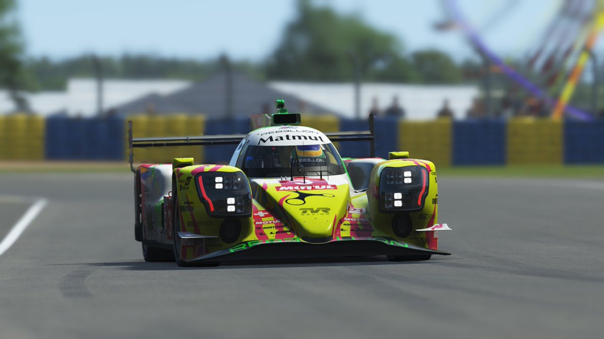 CarlosFrauLiv's tweet image. REBELLION Racing X RocketByz 2019 #3 Lemans Livery #AdvancedSimulation #rFactor2 #LeMans #RebellionRacing #RocketByz