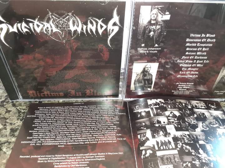 vozdamorteprod's tweet photo. Banda: Suicidal Winds (Suécia)
Álbum: Victims in Blood
Formato: CD
Valor: 40,00 R$ + Frete
#suicidalwinds #blackmetal https://t.co/CzafoyW8Po