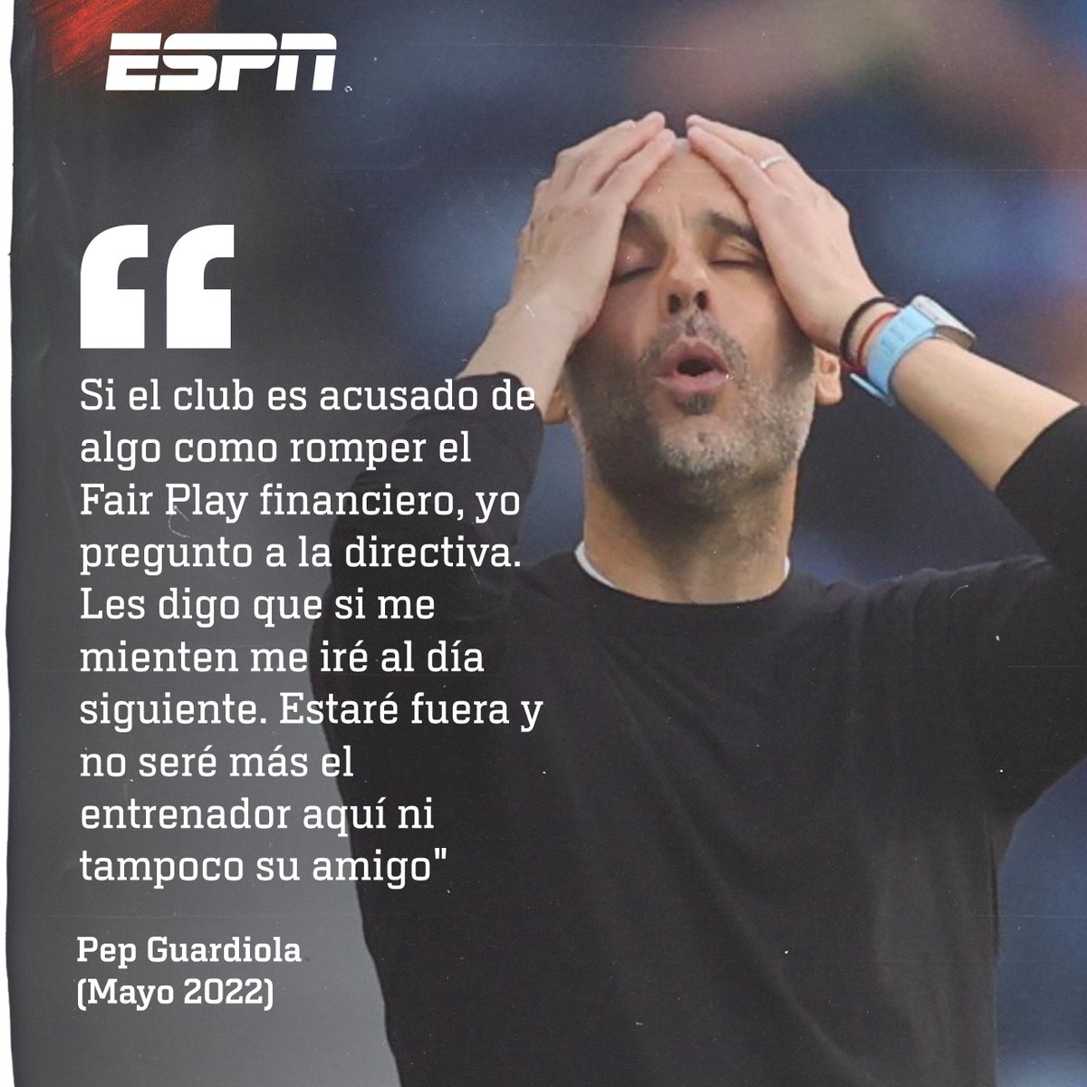 ESPN mx on Twitter Así habló Guardiola hace casi un año Pep