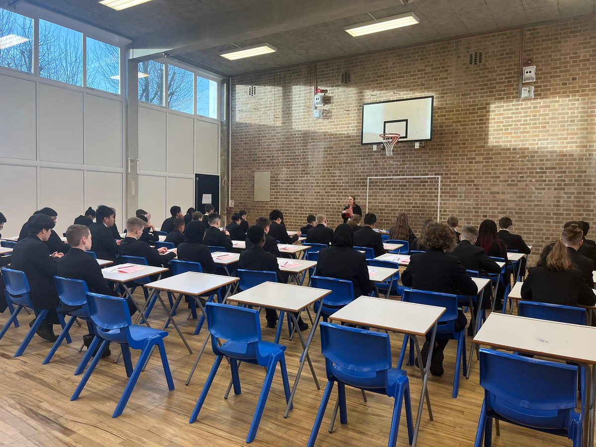 FollowDECTC's tweet photo. Students in year 9 undertook the UK Maths Challenge on Thursday. The Intermediate Mathematical Challenge is a 60-minute, multiple-choice Challenge. It encourages mathematical reasoning, precision of thought, &amp; fluency in using basic mathematical techniques to solve problems😀 https://t.co/EvjYaCzkl4