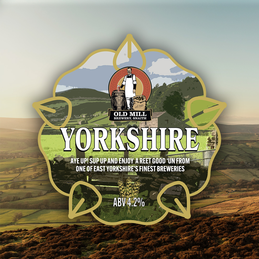 Yorkshire Ale, now available again for a limited time! 🍻

Celebrate Yorkshire with a proper pint of Yorkshire ale. A smooth and easy-drinking premium bitter, dark amber in colour with a fruity nose and a rich, full-bodied mouth feel. 

Shop here: oldmillbrewery.co.uk/product-catego…