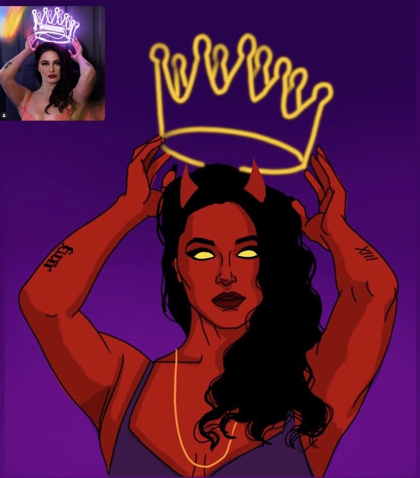 Svrojit777's tweet image. DM to get your own demonic incarnation 
#devilwoman #devilinside