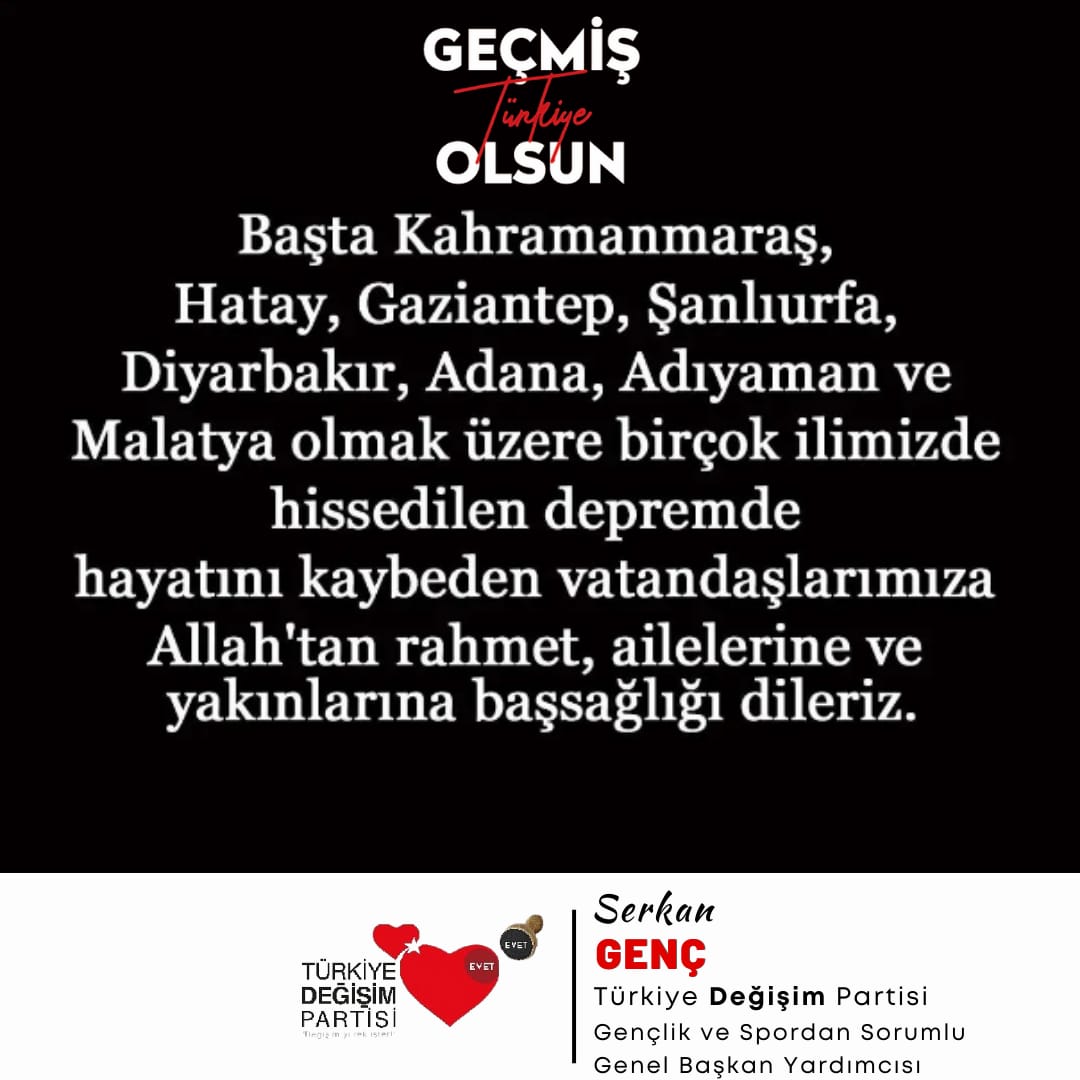 #deprem 
<a href="/M_Sarigul/">Mustafa Sarıgül</a>  <a href="/UgurAksoz_/">Uğur Aksöz</a> <a href="/teomanMutlu/">Teoman MUTLU</a>     
<a href="/EsraCiftciAslan/">Esra Ciftci Aslan</a> <a href="/MaksutBeykoz/">Maksut Beykoz</a> <a href="/saban_haluk/">Haluk Şaban Gürbüz</a>      
@huseyinakguntdp