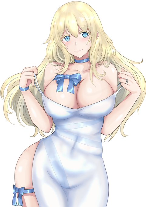 寒波かぱーん(涼し気ドレス) 