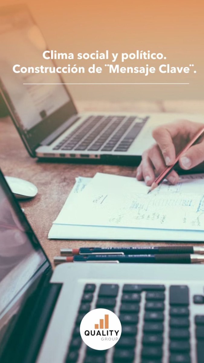 BRANDING POLÍTICO

- Construcción de la Imagen y atributos de Identidad.
- Conexión a la estrategia política y la estrategia publicitaria.
- Posicionamiento. El valor de una marca candidato.
¡Estás a tiempo de elegirnos!

#qualitygroup #elecciones