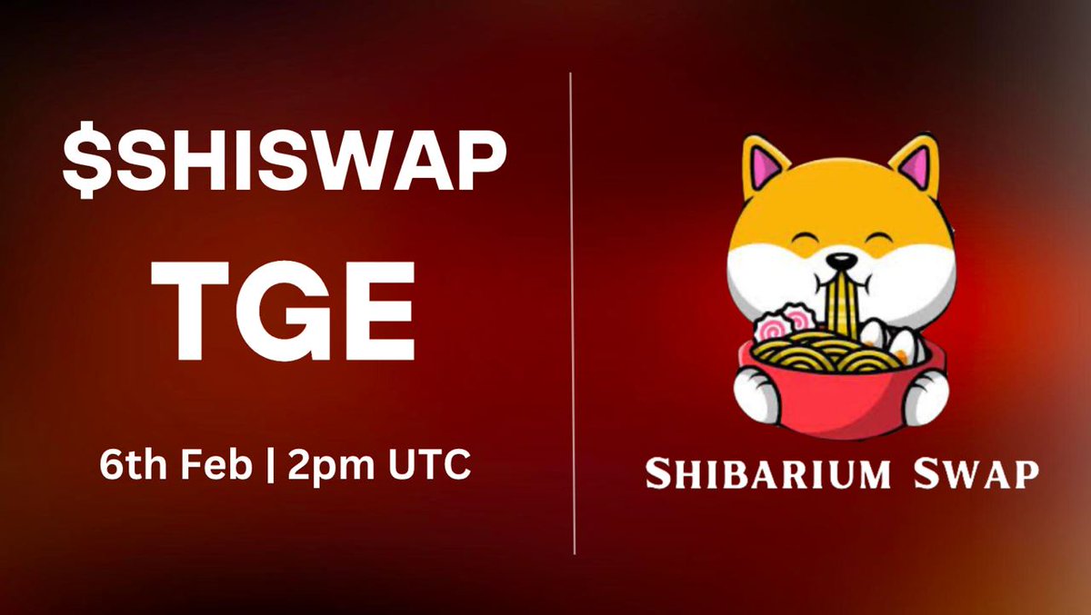 ShibariumSwap's tweet photo. https://t.co/7JsjbORF29 https://t.co/ibtWTUGP1b