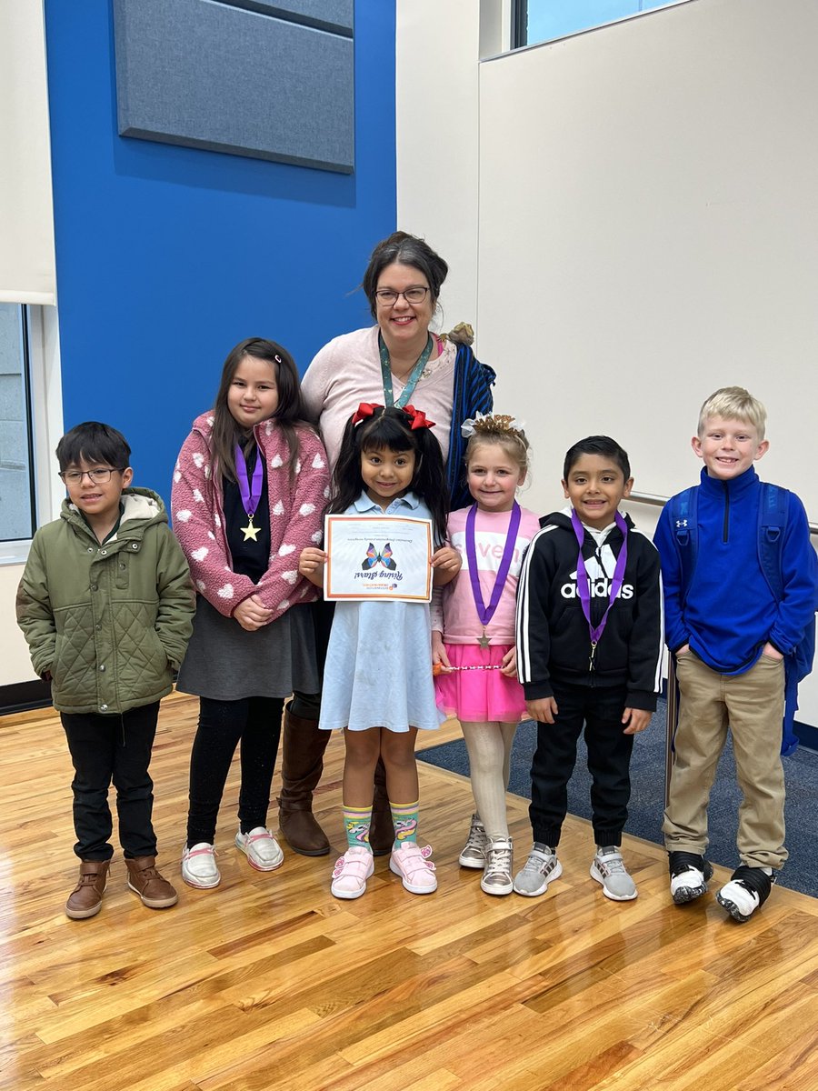 RangeElementary's tweet image. Range is extremely proud of our DI team. They practiced after school and on weekends to prepare for the competition. Also, a big THANK YOU to Mrs. L for her hard work and dedication that she gives daily to our students. We appreciate all that you do.💖@mesquiteisdtx