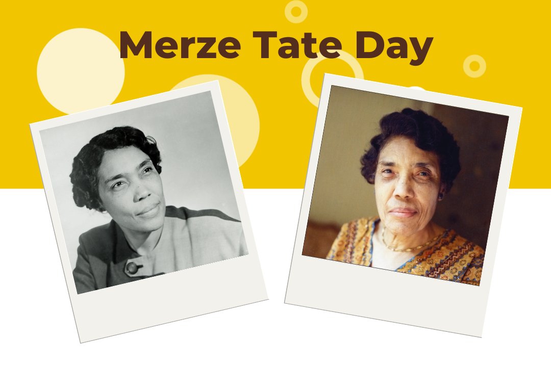 WMULibraries's tweet photo. 💛TODAY ONLY! Join us today (2/6) at 4 p.m. at the Fetzer Center for a keynote address and reception in honor of Merze Tate Day! 

Dr. Barbara Savage, Professor Emerita of Africana Studies at the University of Pennsylvania, will deliver the keynote, "Merze Tate's Michigan." https://t.co/PI6TpMxKDN