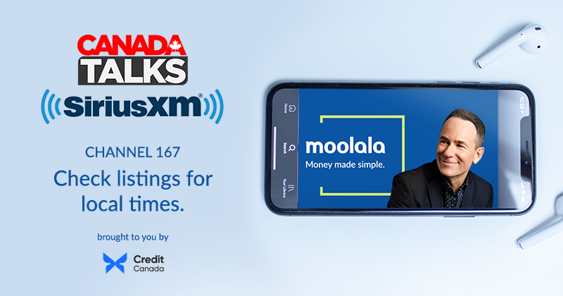 CanadaTalks167's tweet photo. Did you miss Moolala: Money Made Simple on #SiriusXM 167 with @brucesellery talking 💵 and personal finance with @IndeedCanada, @NerdWallet, @cibc, @EP_Financial, and more?

Listen any time on the #SiriusXM app 📱🎧: https://t.co/brzzLqCqL5 https://t.co/jOCgPvfaWC