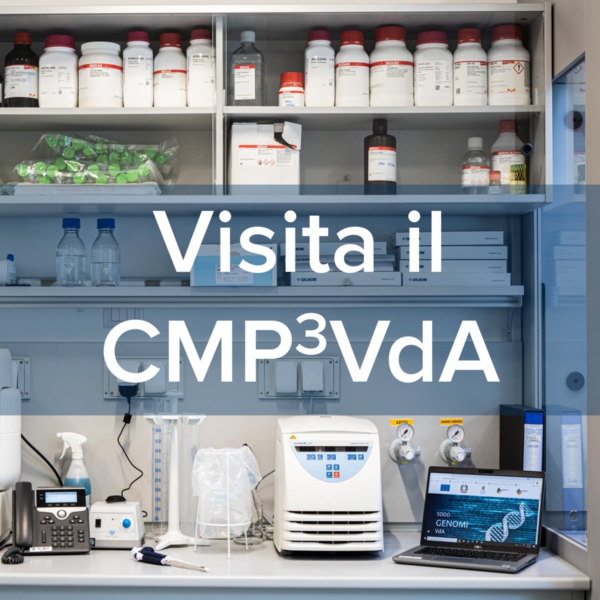 5000genomi's tweet photo. Da febbraio i laboratori del #CMP3VdA riaprono al pubblico. Le visite guidate sono rivolte ad aziende, scuole e a tutti gli appassionati di #scienza.
Per info e prenotazioni visitare il nostro sito:
https://t.co/LylnLh8LSs https://t.co/6Jcc8GGtoK