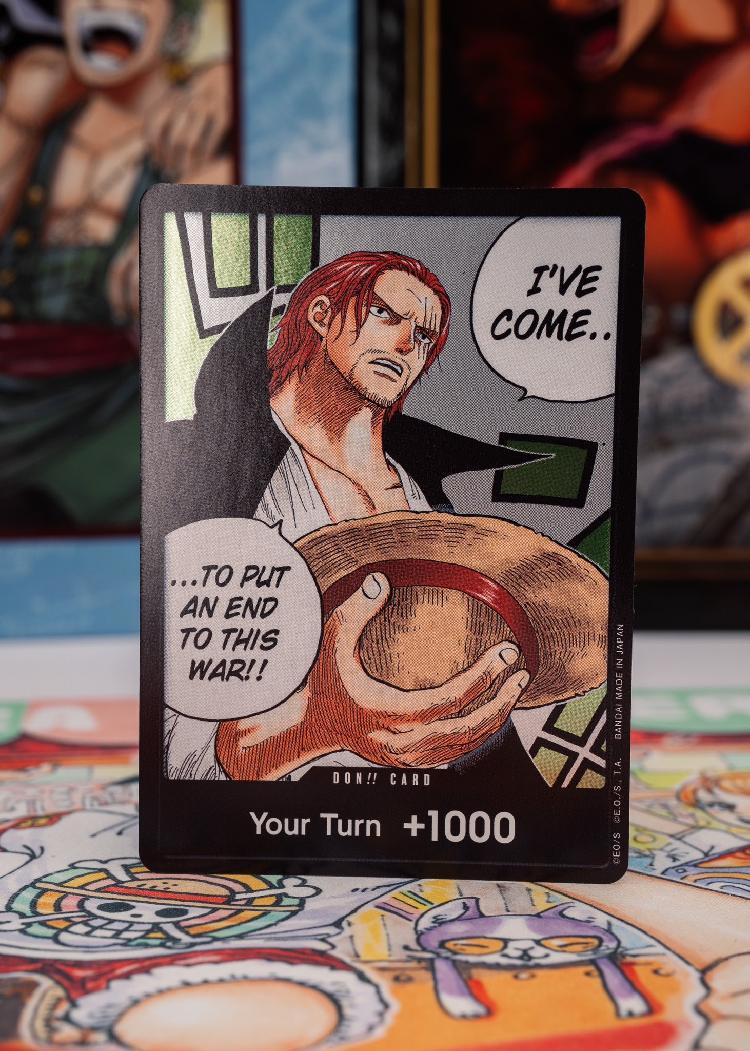 Shanks One Piece Tcg Official One Piece Card Game English Version on X: "[PARAMOUNT WAR OP-02]  Hello ONE PIECE Pirates! Experience everything PARAMOUNT WAR has to offer!  Take a look at the OP-02 exclusive Shanks DON!!