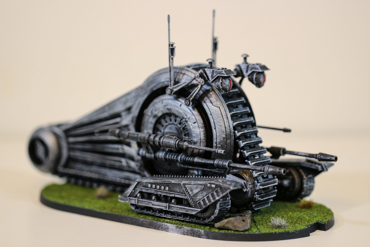 TR_Tabletop's tweet photo. I love the look of the Persuader. #StarWarsLegion #Miniatures #MiniaturePainting https://t.co/jE5JyDf0pR