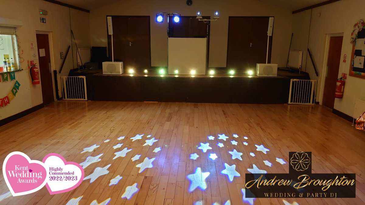 broughton_DJ's tweet photo. Birthday time at Godinton Village Hall at the weekend. A great evening with a good range of music https://t.co/tPCZbIMpNi