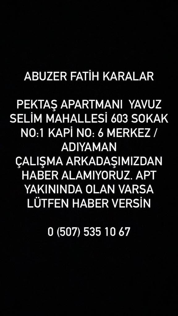 birdelimelodi's tweet photo. HALA HABER ALAMIYORUZ ENKAZ ALTINDA 7 KİŞİ OLDUĞU SÖYLENİYOR HERHANGİ BİR YARDIM EKİBİ HALA BÖLGEYE ULAŞAMADI TÜM SOKAK BOYLU BOYUNCA YIKILMIŞ DURUMDA LÜTFEN YARDIM EDİN @Ahbap_Adiyaman @haluklevent @AFADAdiyaman @AdiyamanBelTR @adiyamangovtr @OguzhanUgur #deprem #adiyamandeprem https://t.co/QfLIUR2SVo
