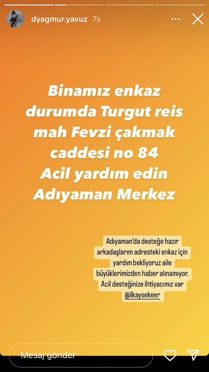 TlhKalayc's tweet photo. @sports1hds @AFADBaskanlik @ahbap https://t.co/B8qcH5tNr8