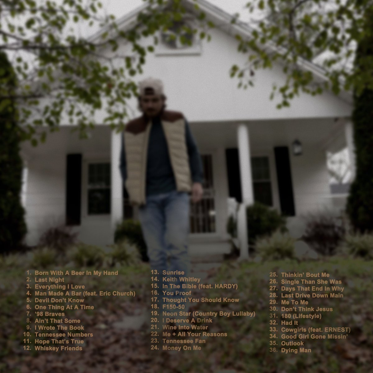 countrysayingss's tweet photo. 36 new songs coming March 3rd. @MorganWallen https://t.co/LVGazPvCQI