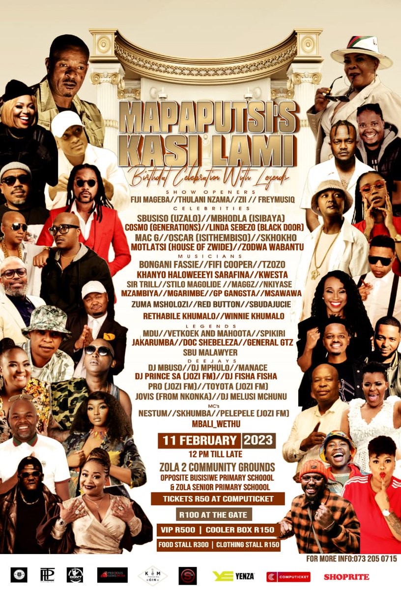 FifiCooperFans's tweet image. This coming Saturday si on... ❗❗ Zola 2 Community grounds, Soweto 💃💃🔥🔥❤️😍 CANT WAIT FIFINATION SEE YALL THERE..😜

#LOVEANDHIPHOPSA
#MOCOOPER