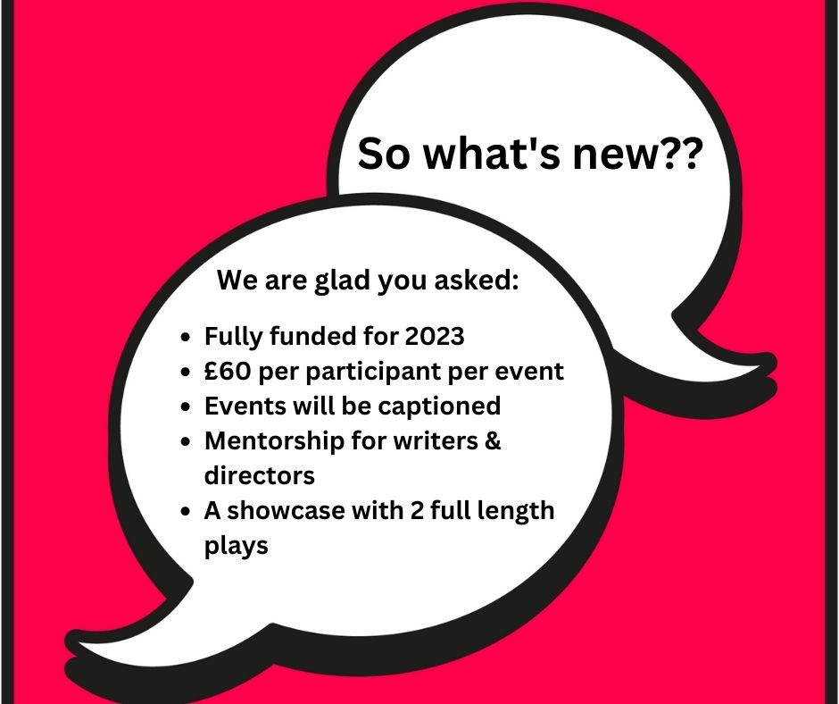 Page2Stage Edinburgh (@page2stagee) on Twitter photo #ANNOUNCEMENT
Delighted that #Page2Stage received funding from <a href="/CreativeScots/">Creative Scotland</a> for 2023
Dates for your diaries:
28 March
25 April
27 June
<a href="/ScotStoryCentre/">Scottish Storytelling Centre</a>
Watch out for future announcements. Call out for #writers for March event coming soon #ANNOUNCEMENT
Delighted that #Page2Stage received funding from <a href="/CreativeScots/">Creative Scotland</a> for 2023
Dates for your diaries:
28 March
25 April
27 June
<a href="/ScotStoryCentre/">Scottish Storytelling Centre</a>
Watch out for future announcements. Call out for #writers for March event coming soon