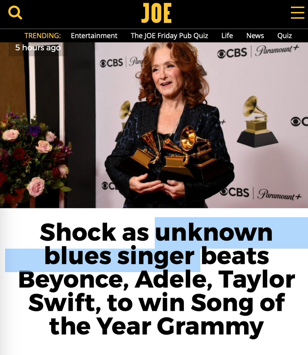 🥃Donald Clarke🎥 on Twitter ""Unknown blues singer". Nice job, Joe