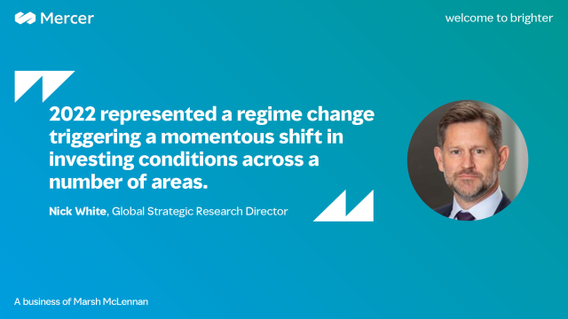 CChenneveau's tweet photo. 2022 was a shock to the system and represented a regime change. Our strategic research professionals look at different aspects of this regime change that will impact the way we all invest in 2023 and beyond. #investing #economy https://t.co/W8iE6W07uY https://t.co/rGTImDJrT5