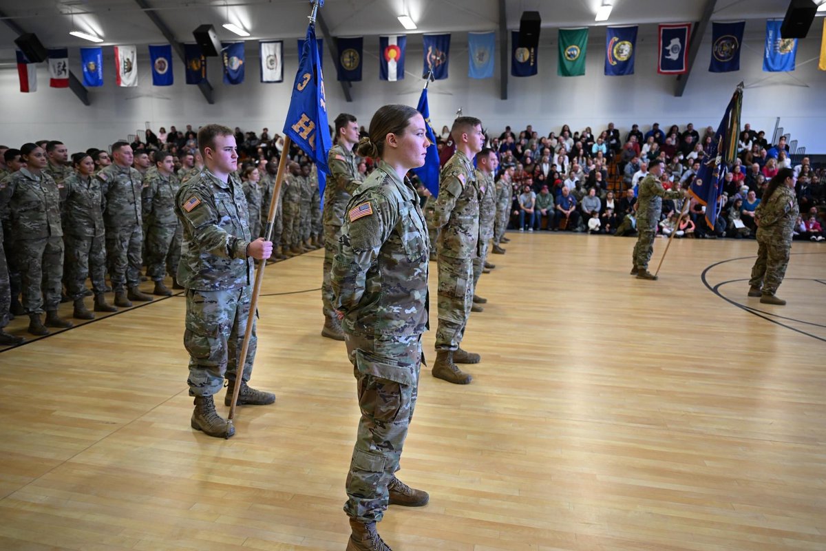 TheNationsFirst's tweet image. Massachusetts Army National Guard Soldiers of the 3rd BN, 126th Aviation Regiment, stand in formation during their deployment ceremony at Joint Base Cape Cod, Mass., Feb. 5. They are deploying in support of Operation Inherent Resolve. (Photos by Master Sgt. Jerry Saslav)
