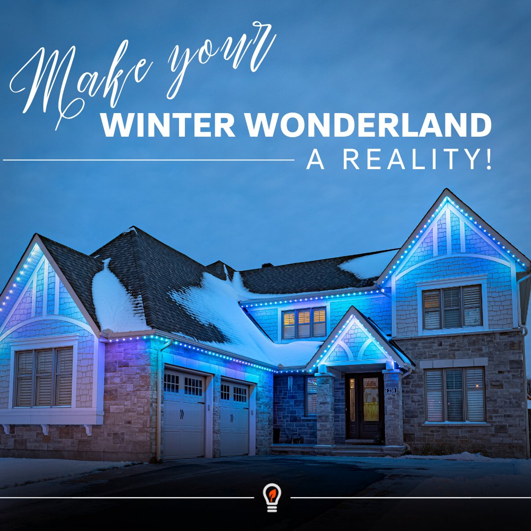 You don't have to wait until the holidays to enjoy your Celebright lights! This winter, transform your home into a winter wonderland.

#celebright #celebrightlighting #notjustforchristamas #winterwonderland #transformyourhome #permanentlighting #permanentlights.